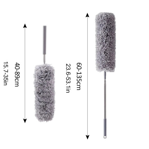 Plertrvy bendable retractable feather duster gray 86 cm 2