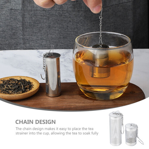 Stainless Steel Tea Strainer Set – 2 Pack 1