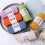 Multicolor Soft Cotton Thread For DIY Handmade- pure1 white1 7