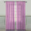 Crushed Voile Sheer Curtain Panel Pink 40 x 79 Inch 8