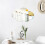 Acrylic Mirror Wall Decoration Silver 16x26cm 3