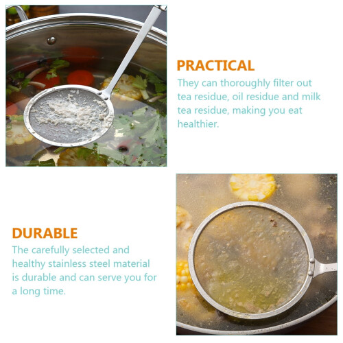 Passoire de cuisine en acier inoxydable (2 pièces) 2