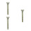 3Pcs Dark Green Solid Brass Cat Drawer Handles for Office Cabinets 6