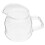4Pcs Glass Creamer Pitchers Multi-Function Milk Coffee Cups 11