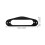 4Pcs Single Coil Humbucker Pickup Rings Black Guitar Mounting Frames 2