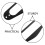 4Pcs Single Coil Humbucker Pickup Rings Black Guitar Mounting Frames 4