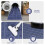 Tapis vintage lavable à poils courts 4