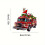 Christmas tree hanging ornaments with red berry 6 pcs 3
