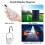 Solcellsdriven LED-utomhusbelysning Vattentät Uppladdningsbar 1-pack 2