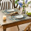 Set de 4 sets de table bohèmes rustiques, 30 x 45 cm, polyester 3