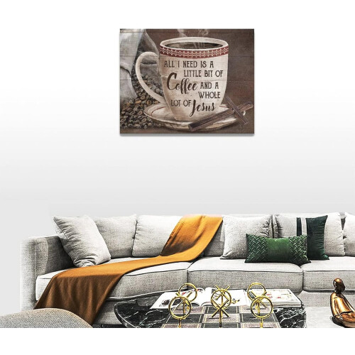 Tableau sur toile Christian Coffee 1
