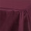 Burgundy polyester rectangle tablecloth 90 x 132 inches 7