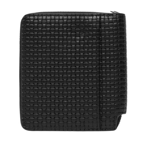 Calvin Klein Calvin Klein Basket Weave Leather Wallet 1