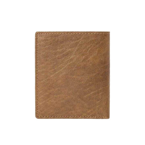 (One Size, Cognac) Osprey Highland Bi-Fold Leather Embossed Wallet 1