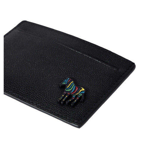 Paul Smith Paul Smith Mens Zebra Leather Card Holder 2