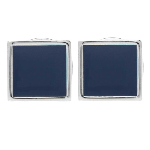 Hugo Boss Hugo Boss Enamelled Square Cufflinks 1
