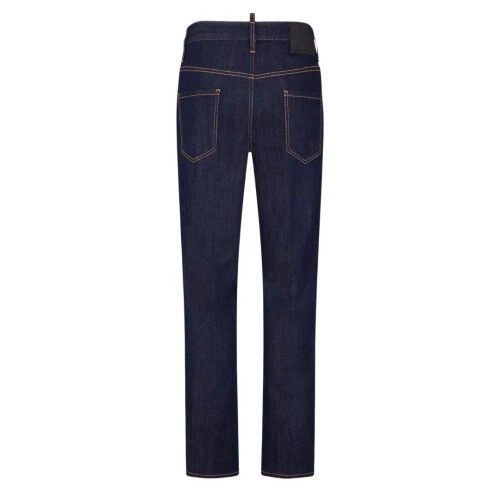 Dsquared2 (30R, Navy Blue) DSquared2 Mens Rinse Jeans 1