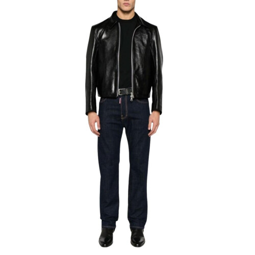 Dsquared2 (32R, Navy Blue) DSquared2 Mens Rinse Jeans 2