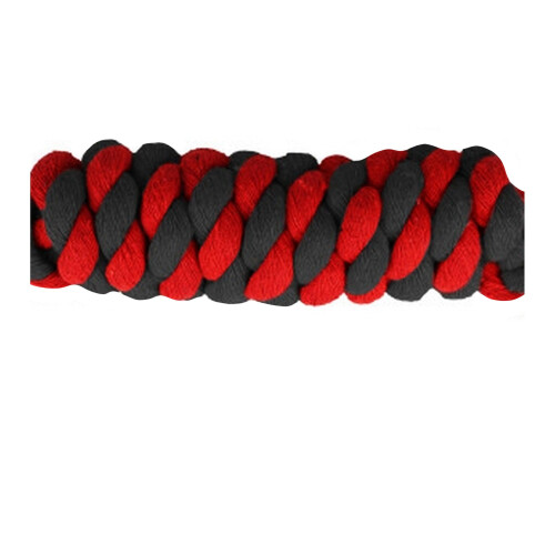 (One Size, Black/Red) HYCONIC Horse Lead Rope 1