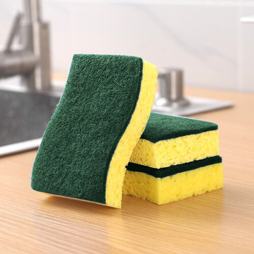 6-Piece Blue Wood Pulp Kitchen Cleaning Sponge 2