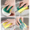 6-Piece Blue Wood Pulp Kitchen Cleaning Sponge 5
