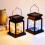 LNKOO solar lanterns outdoor waterproof 2-pack 5