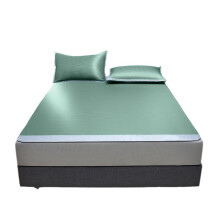 Housse de matelas rafraîchissante en soie glacée 90 x 200 cm