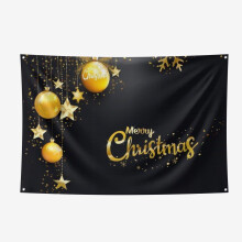 New Year Backdrop Banner 4x6 FT Polyester Photo Booth