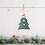 XUNRYAN Rustic Christmas Tree Ornaments Green 1 Pack 1