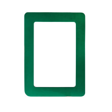 Magnetic Refrigerator Photo Frame 4x6 Inch Green PVC