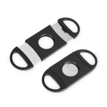 Stainless Steel Double-Blade Cigar Cutter