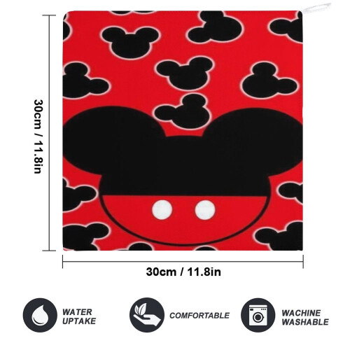 Baumwollhandtuch mit Mickey-Mouse-Motiv (1 Stück) 1