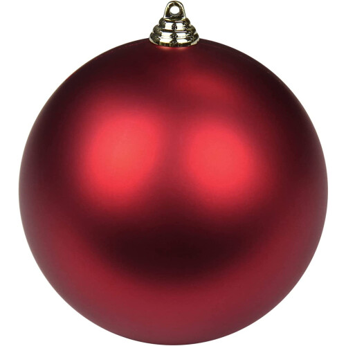 Gold Christmas Tree Ornament Ball, 7.08 in, Shatterproof