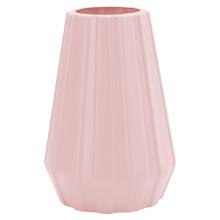 Pink Plastic Nordic Vase – Set of 2