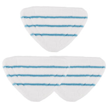 Steam Mop Replacement Pads Triangle Microfiber 3 pcs