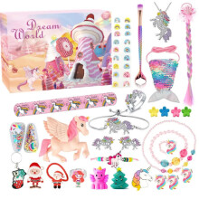 24-Piece Santa Advent Calendar for Kids
