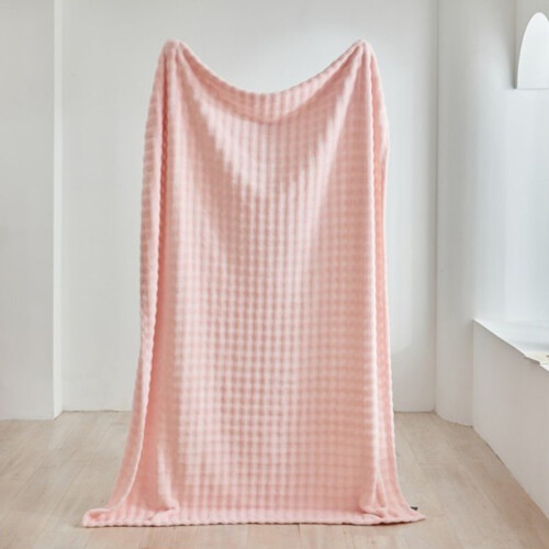 Inerposs coral flannel blanket soft summer 150x200cm