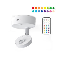 Projecteur LED Giyblacko 13 couleurs rechargeable par USB