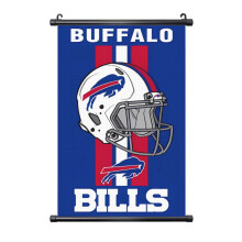 Bills Football Team PVC Wall Art Black Axis 3 Sizes