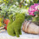 YSJZBS Hjem Flocking Hunde Topiary Dekorasjon 1 stk 1