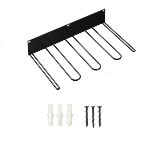 Wall-Mounted Metal Boot Rack for Tall Boots