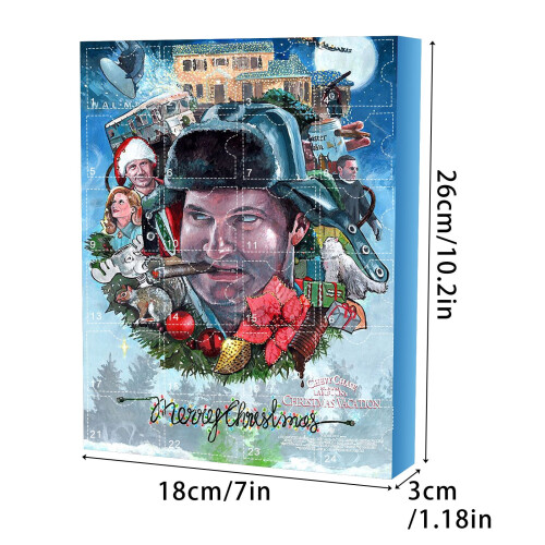 Calendrier de l'Avent des vacances de Noël - 24 jours 2