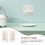 Magnetic Paper Towel Holder – White, 2-Pack 3
