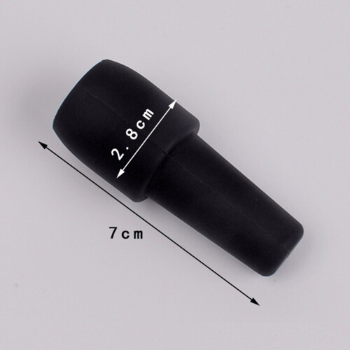Ensemble couvercle et bouchon en silicone pour bouteille de vin 1