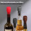 Ensemble couvercle et bouchon en silicone pour bouteille de vin 4