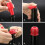 Ensemble couvercle et bouchon en silicone pour bouteille de vin 5