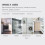Stainless Steel Square Floor Drain Cover 100x100mm 5