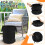 Leaf Waste Bag 10 Gallon Collapsible Garden Bag 5
