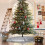 Christmas Tree Skirt Double-Layer Home Decoration 5