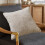 Chenille Throw Pillow 45 x 45 cm Beige Sofa Cushion 5